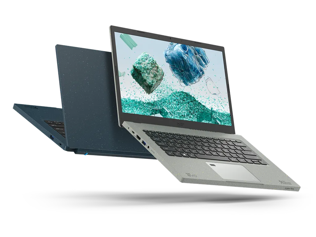 Laptops trazem construção sustentável (Imagem: Divulgação/Acer)