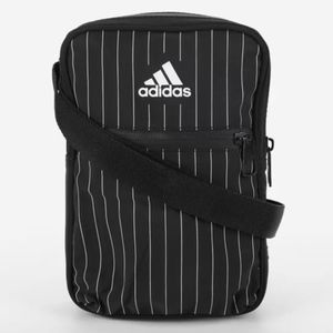 Shoulder Bag Adidas Tiro Organizadora - Preto+Branco [CUPOM]