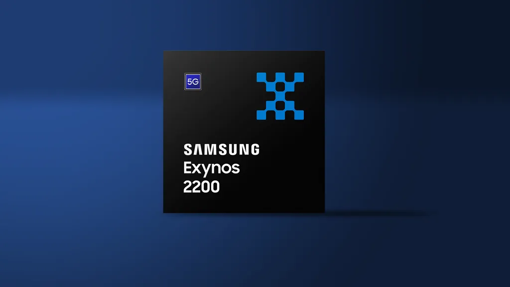 Chipset Exynos 2200 foi apresentado em 2022 e equipa linha Galaxy S22 em alguns mercados (Imagem: Divulgação/Samsung)