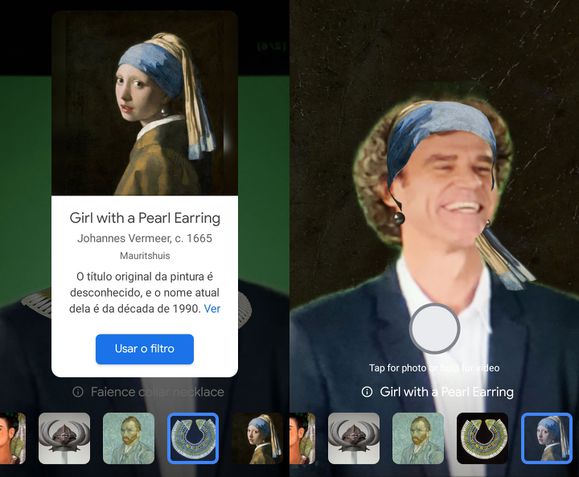 Google Arts & Culture - Moça com o Brinco de Pérola
