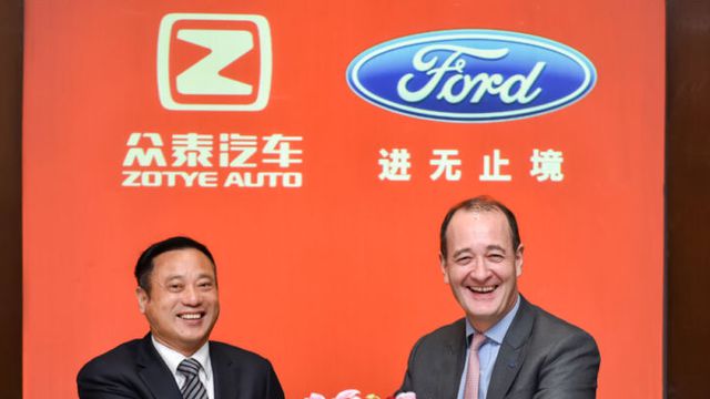 Ford anuncia parceria de US$ 750 mi para lançar carro elétrico na China
