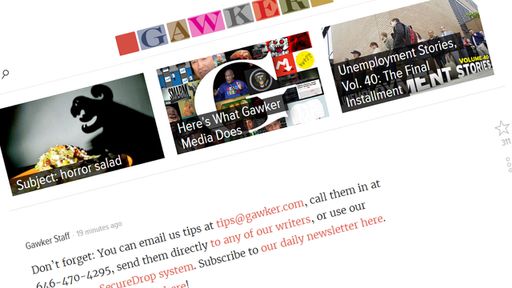 Gawker.com anuncia fim do site