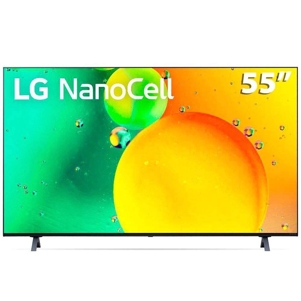 Smart TV LG 55" 4K UHD, NanoCell, 3x HDMI 2.0 NVIDIA GeForce Now, ThinQ