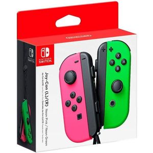 Controle Nintendo Joy Con - Verde e Rosa - Nintendo Switch [CASHBACK NO ZOOM]