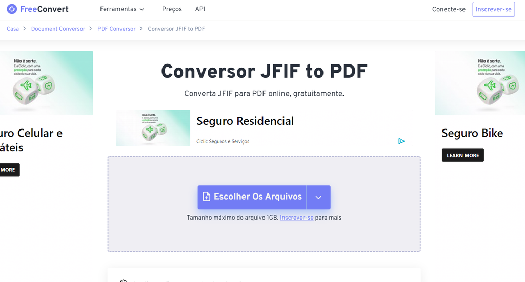 Como converter arquivos JFIF para PDF de forma simples e rápida