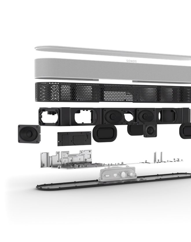 Construção interna foi aprimorada (Imagem: Divulgação/Sonos)