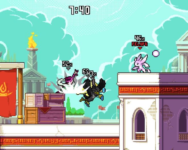 Rivals of Aether gameplay - (Captura: Canaltech/Felipe Freitas)