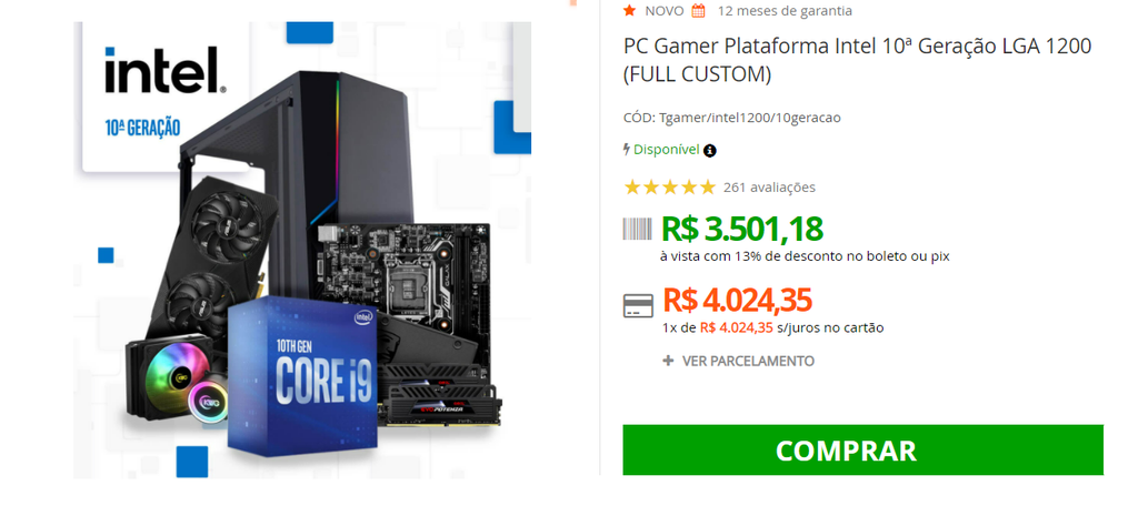 Monte seu PC Gamer