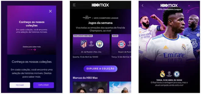 Assista todos os jogos da Champions League (Captura de tela: Canaltech/Felipe Freitas)