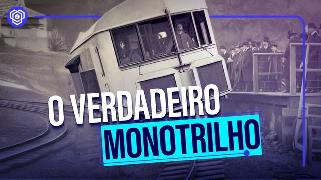 O VERDADEIRO monotrilho que NÃO está em circulação