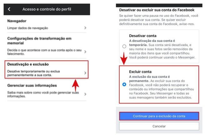 Como cancelar e excluir sua conta Netflix - Exclusão De Conta