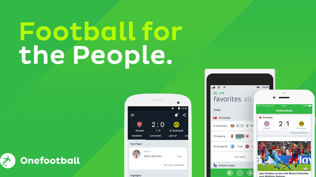 Acompanhe tudo sobre futebol e o seu time de coração com o Onefootball