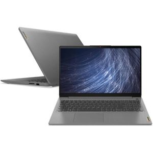 [LEIA A DESCRIÇÃO] Notebook Lenovo Ultrafino Ideapad 3 R5-5500u 12gb 256gb Ssd Linux 15.6 82mfs00000 Cinza [CUPOM + APP]