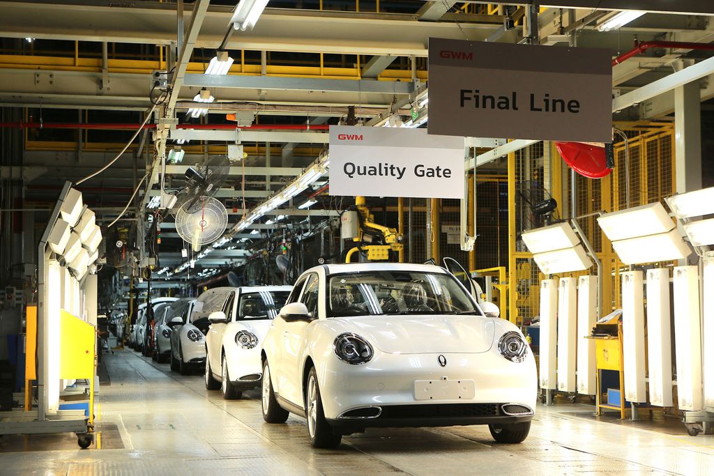 GWM vai nacionalizar a produção de 8 carros eletrificados (Imagem: Divulgação/GWM)