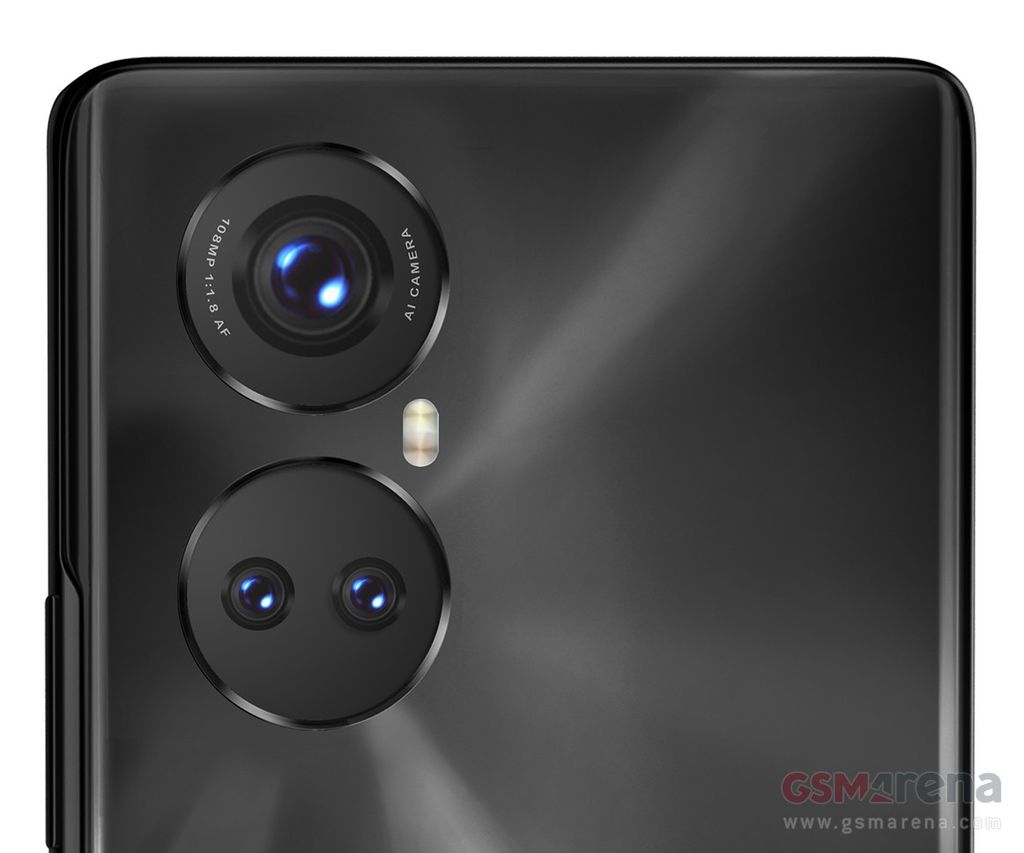 O Honor 50 Pro chega com visual similar ao Huawei P50 e câmera principal de 108 MP (Imagem: Reprodução/GSMArena)