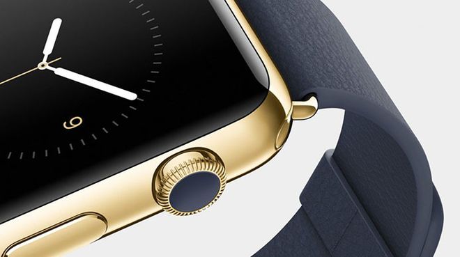 Pela "bagatela" de US$ 10 mil era possível ter um Apple Watch com carcaça em ouro 18 quilates - o mesmo encontrado em pulsos de famosos como Kanye West e Beyoncé; possuir um até permitir furar filas em lojas da Maçã. (Imagem: reprodução/Apple).