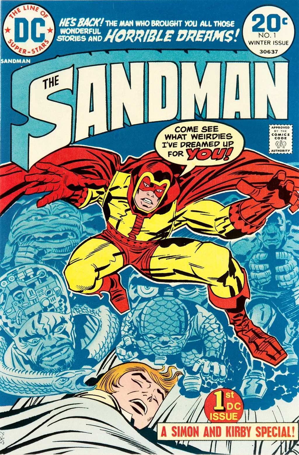 O Sandman da Era de Prata dos Quadrinhos, Garrett Sandford (Imagem: Reprodução/DC Comics)