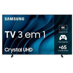 Smart TV Samsung 75" UHD 4K Processador Crystal UN75CU8000GXZD | LEIA A DESCRIÇÃO - CASHBACK