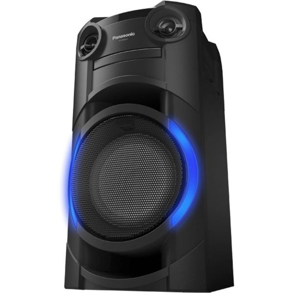 Caixa Acústica Panasonic TMAX10 250W RMS Funciona com Power Bank Bluetooth Função Karaokê Aplicativo MAX Juke