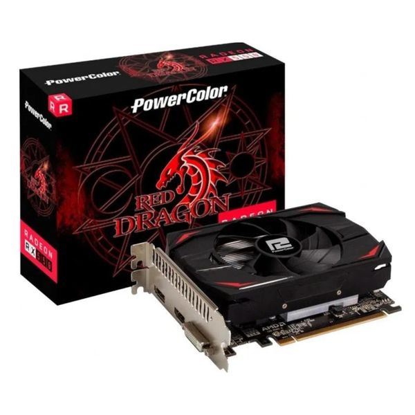 Placa de Vídeo Power Color Radeon RX 550 - 2GB DDR5 64 bits