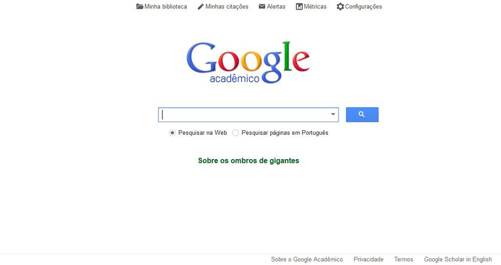 Google Acadêmico Google Acadêmico