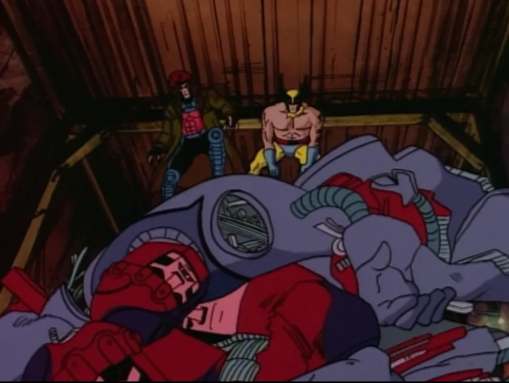 Wolverine descendo a porrada nos Sentinelas é tudo o que um fã de X-Men quer ver (Imagem: Reprodução/Disney+)