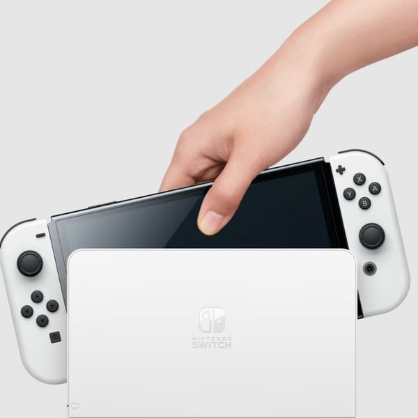 Console Nintendo Switch Oled com Joy-Con HBGSKAAA2 Branco | CUPOM