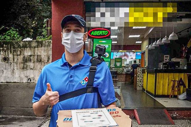 Que audácia! Domino’s entrega manual para fazer pizzas em lojas Subway