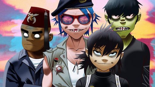 Músico revela detalhes sobre animação baseada na banda Gorillaz