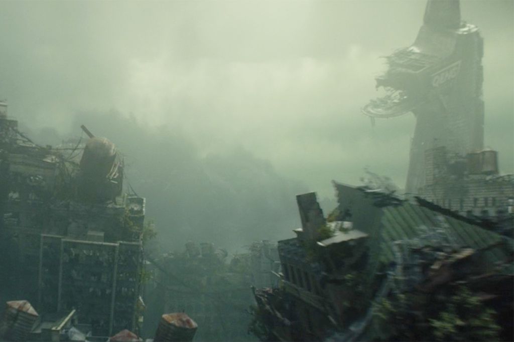 MCU já aparesentou um reino de destruição deixado por Alioth (Imagem: Reprodução/Disney+)