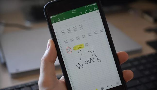 Excel no iPhone Excel no iPhone