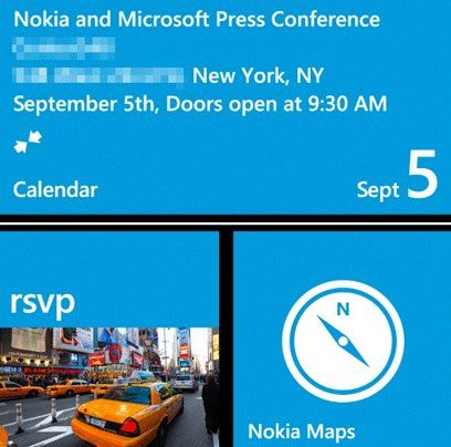 Convite evento Microsoft e Nokia