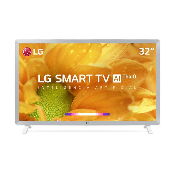 Smart TV LED 32" HD LG 32LM620BPSA ThinQ AI Inteligência Artificial com IoT, Virtual Surround Sound, WebOS 4.5, HDR, Quad Core, Bluetooth, HDMI e USB