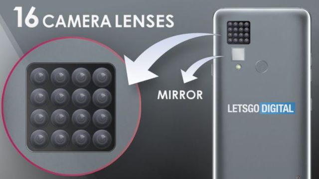 Conceito da LG mostra smartphone com 16 câmeras