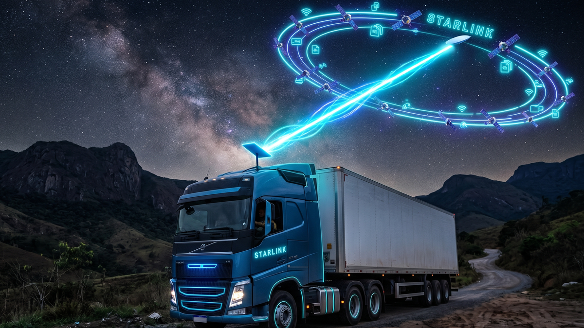 Starlink no caminhão ou motorhome: quanto custa a liberdade de conexão?