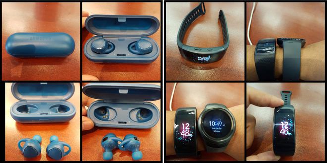 Samsung Gear Fit 2 e Ger IconX