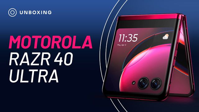 Motorola Razr 40 Ultra: o V3 com tela flip grande e dobrável [Hands-on/Unboxing]
