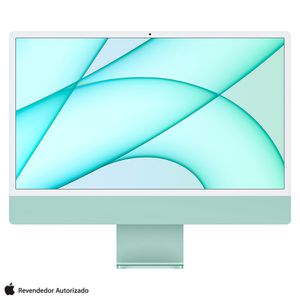 iMac 24", Tela Retina 4.5K Apple, Processador M1 (8GB RAM, 256GB SSD) - Verde