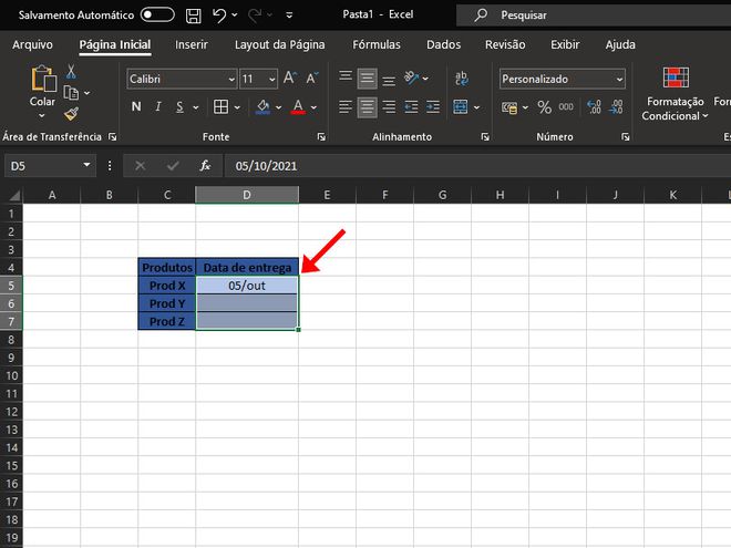 Abra o Microsoft Excel e selecione quais células você quer formatar (Captura de tela: Matheus Bigogno)