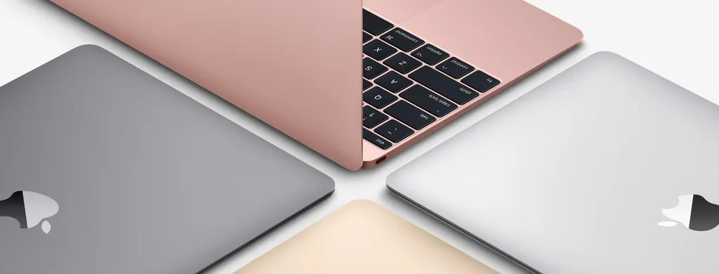 MacBook lançado em 2017 adotava tela de 12 polegadas, sendo descontinuado em 2019 (Imagem: Reprodução/Apple)