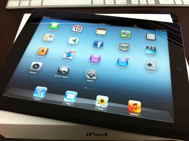 Novo iPad (Foto: André Fogaça/Ultra Downloads) Novo iPad (Foto: André Fogaça/Ultra Downloads)