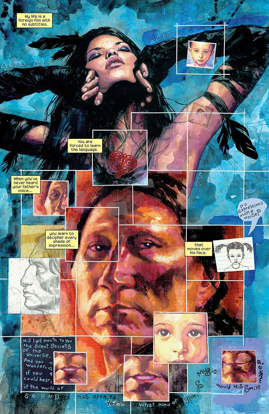 Os elementos nativo-americanos são bem presentes nesse arco de autodescoberta de Maya (Imagem: Reprodução/Marvel Comics)