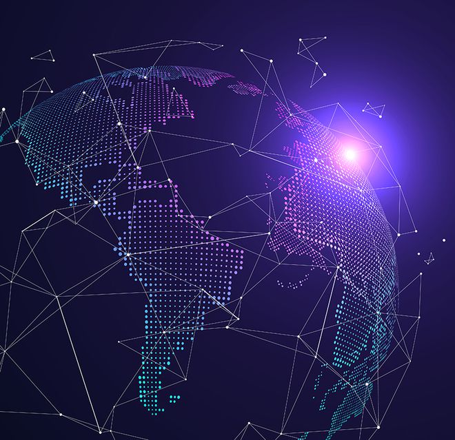 Os servidores DNS são espalhados por todo mundo e fazem a transcrição de domínios em IPs (Imagem: liuzishan/Freepik)