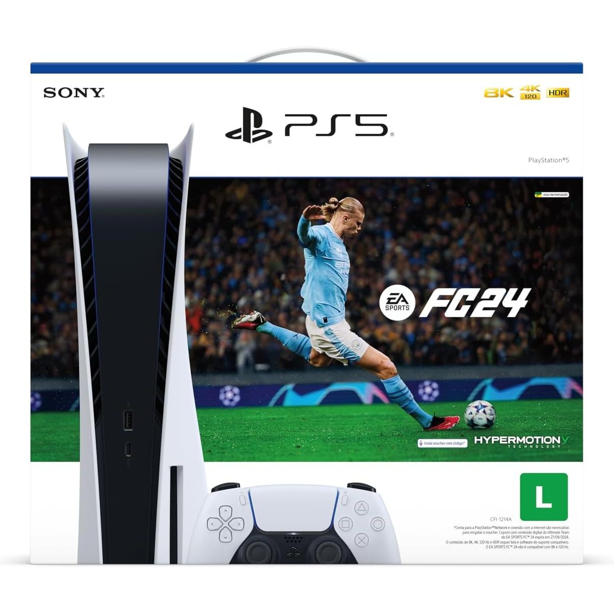 PARCELADO] Console PlayStation® 5 + EA SPORTS FC™ 24 179477 - Canaltech  Ofertas