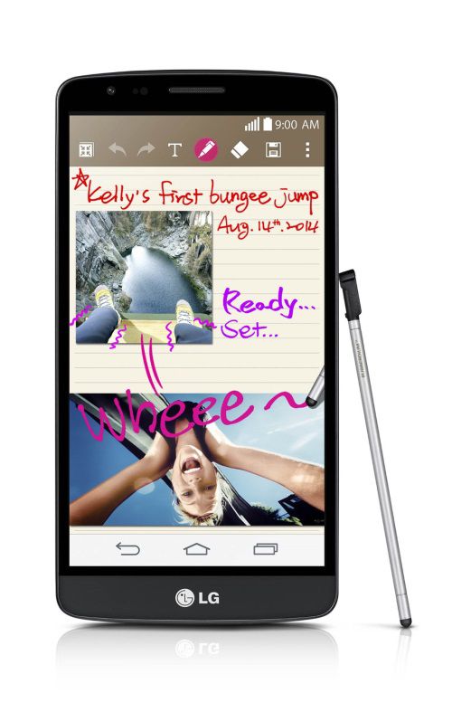 LG G3 Stylus é uma variante mais modesta do topo de linha G3 que virá com uma stylus para atrair o público que deseja um Galaxy Note mas não tem condições de pagar por ele LG G3 Stylus é uma variante mais modesta do topo de linha G3 que virá com uma stylus para atrair o público que deseja um Galaxy Note mas não tem condições de pagar por ele