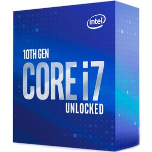 Processador Intel Core i7-10700K, 3.8GHz (5.1GHz Max Turbo), Cache 16MB, LGA 1200 - BX8070110700K [CUPOM]