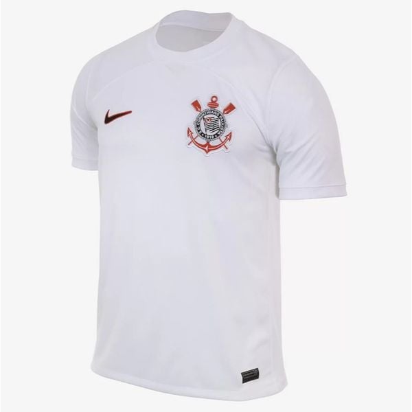 Camisa Nike Corinthians I 2023/24 Torcedor Pro Masculina - Branco