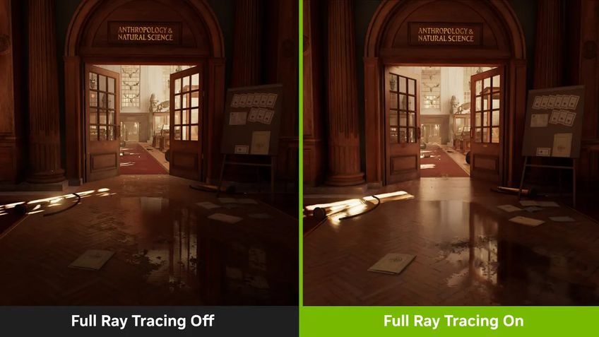 Indiana Jones e o Grande Círculo com Ray Tracing