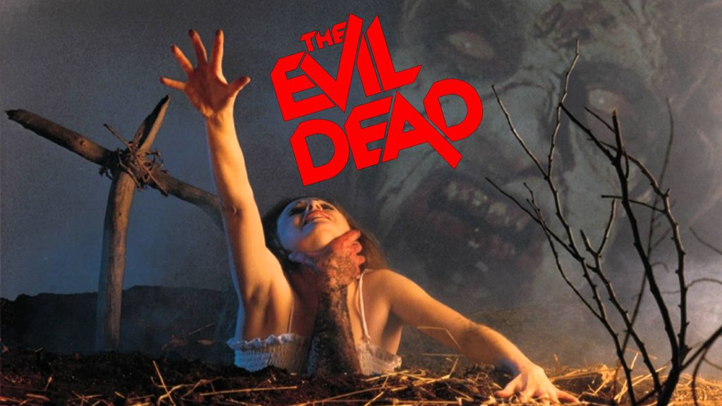 Detalhe do pôster do filme que deu origem à franquia Evil Dead (Imagem: Reprodução/Renaissance Pictures)