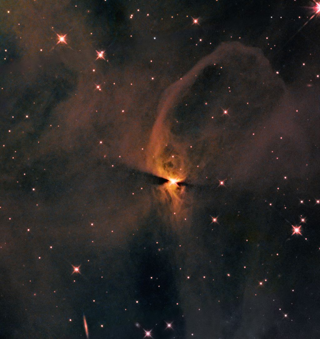 A nebulosa IC 2631 (Imagem: Reprodução/NASA/ESA/JPL/University of Toledo)